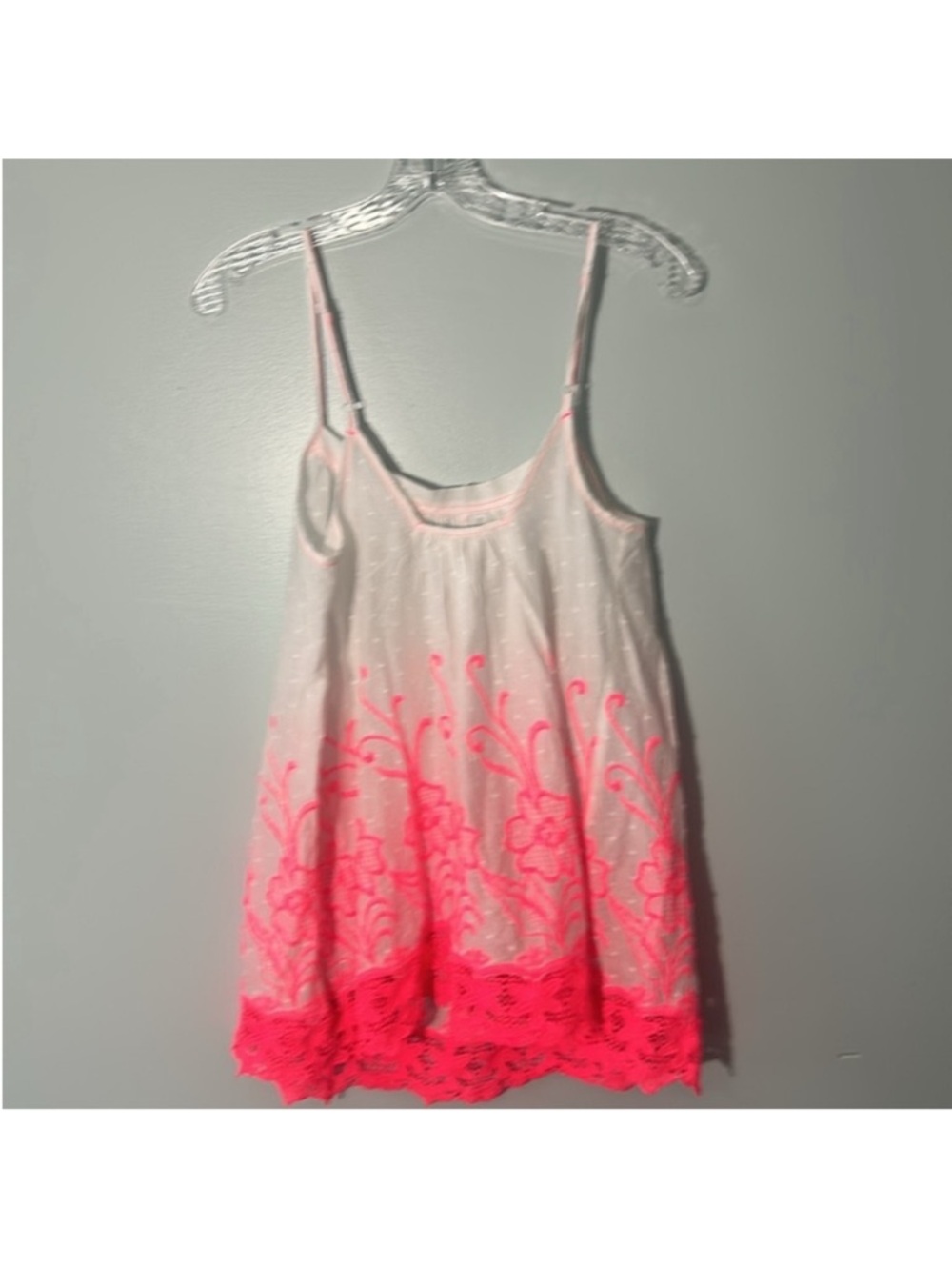 Free People XSmall Intimately Day Glow Shapeless Slip white combo 100% Cotton - Picture 4 of 10